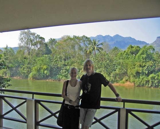 Li och Hans vid floden Kwai